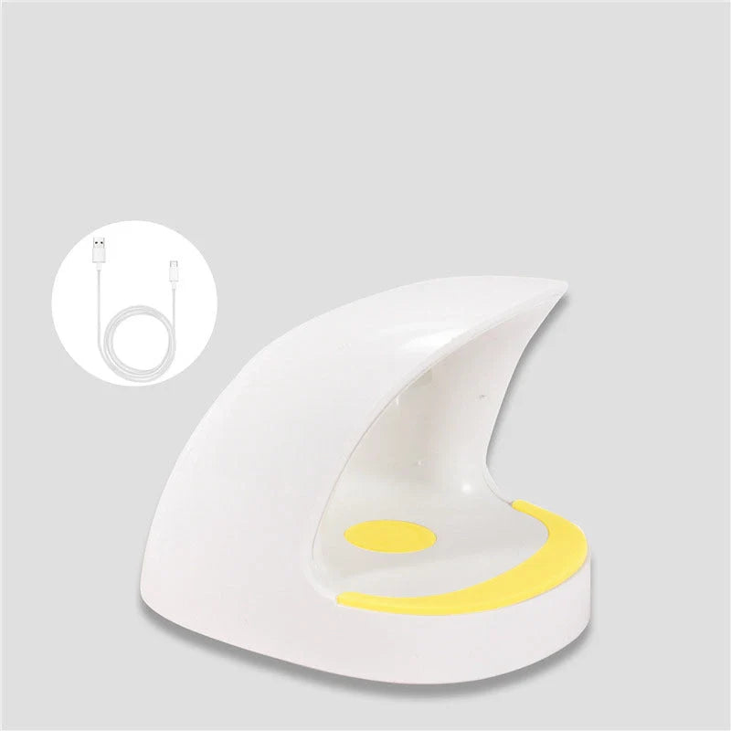 Mini Nail Art Egg Light for fast drying of gel polish, compact and portable design