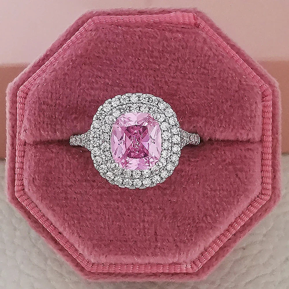 Stylish multicolor cubic zirconia wedding rings for women, perfect for any occasion.