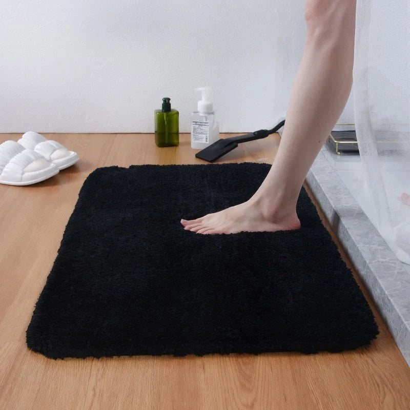 Polyester fibre household floor mat in various colours and sizes