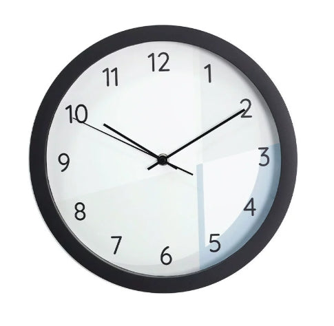 Shopfluxpro NZ Illuminating 12-Inch Wall Clock with Voice-Activated Lighting