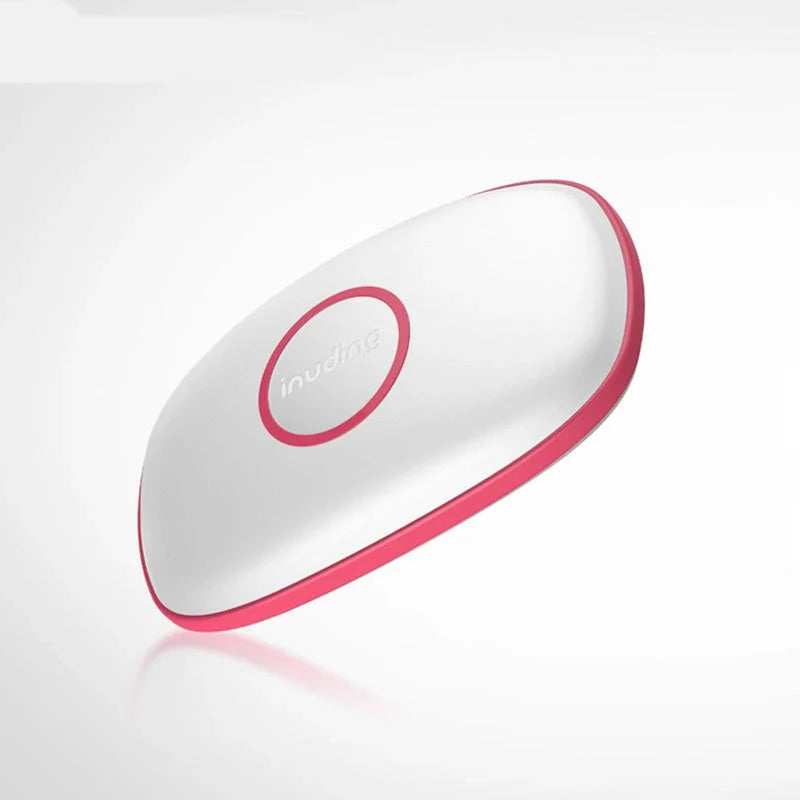 Microwaveable hand warmer hot water bottle with blue and pink cloth cover options