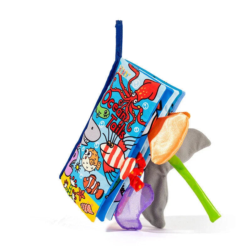 Brightly coloured baby educational toy for early learning and sensory development