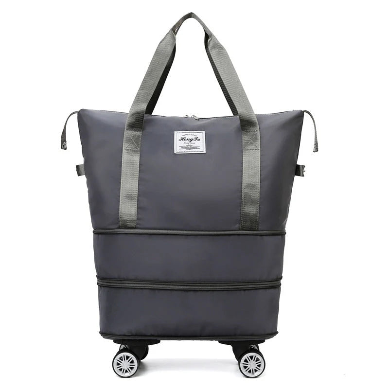 Universal Wheel Travel Bag with double-layer dry and wet separation in various colours