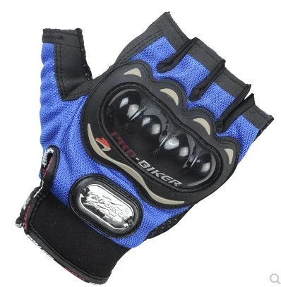 Motorcycle riding gloves in various colors, offering protection and style for Kiwi adventurers.