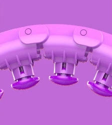 Adjustable ABS waist trimmer with slide rail rolling mechanism for weight loss