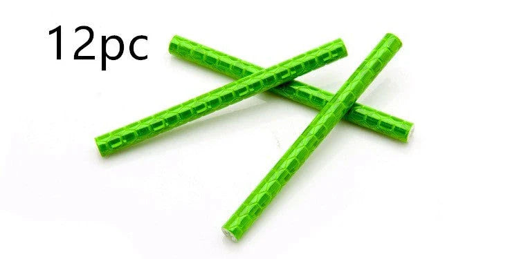 Colorful Spoke Bicycle Reflective Strip for enhanced night visibility