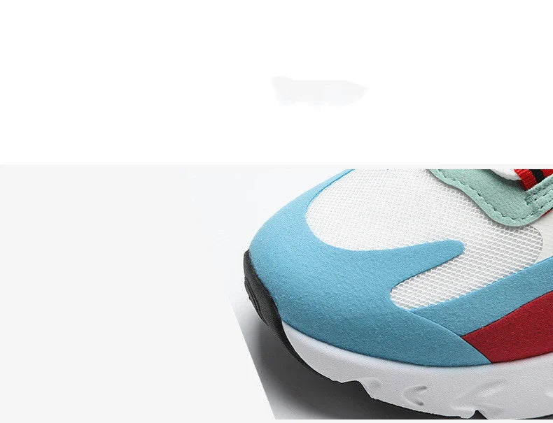 Stylish and comfortable women's sports shoes with thick, supportive soles in a trendy, hollow design