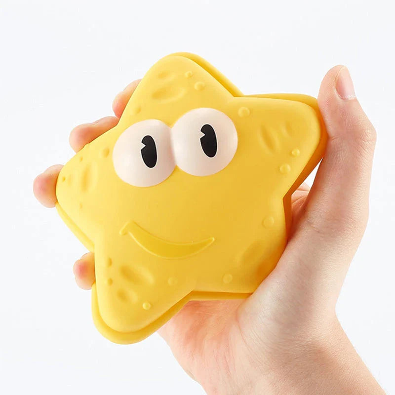 Colorful beach toy set with shovels, sand molds, and a convenient carry bag for outdoor fun