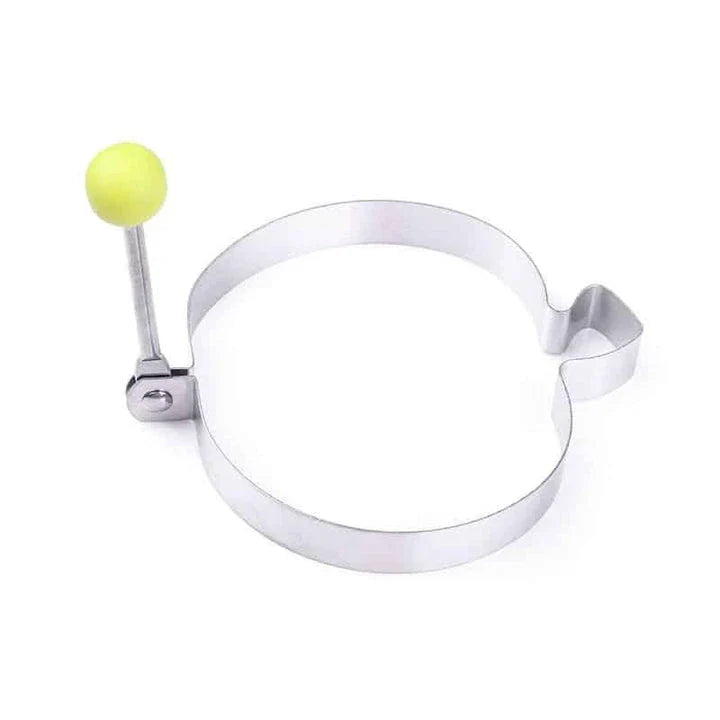 Stylish stainless steel fried egg shaper in various shaped designs, perfect for creating fun and visually appealing fried eggs for Kiwi breakfast and brunch