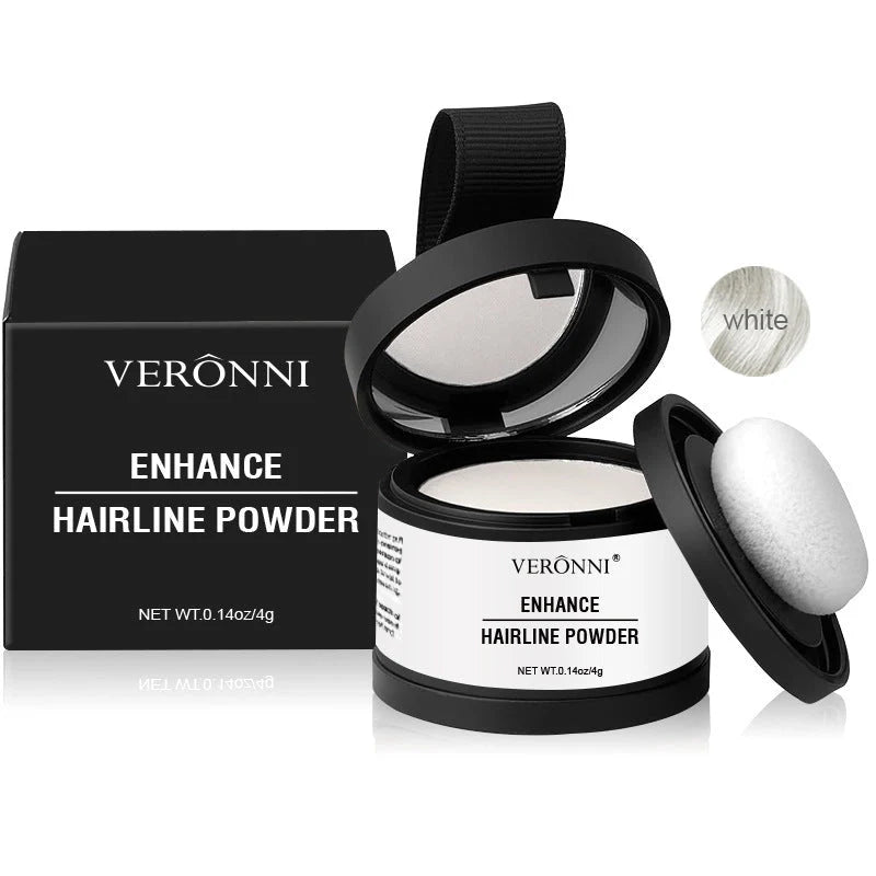 14 Colour Hair Line Powder for instant waterproof coverage of sparse or white hair