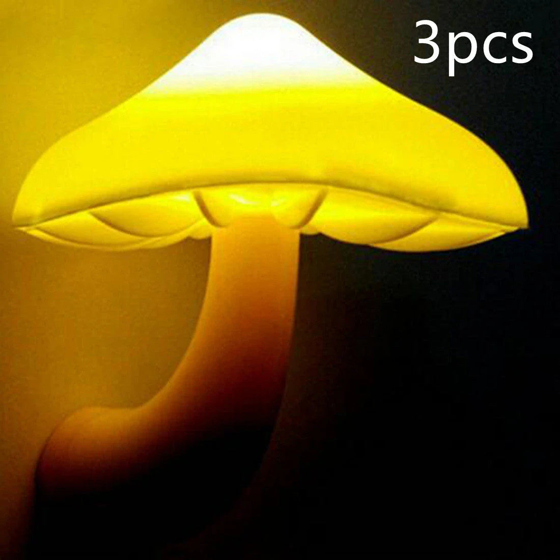 Cozy Mushroom-Shaped Night Light with Automatic Sensor for Warm, Soothing Illumination in Bedrooms and Nurseries