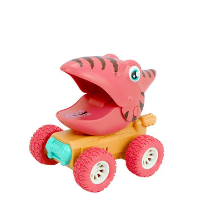 Dinosaur Push Car Sliding Animal Toy Car in various designs for children's play