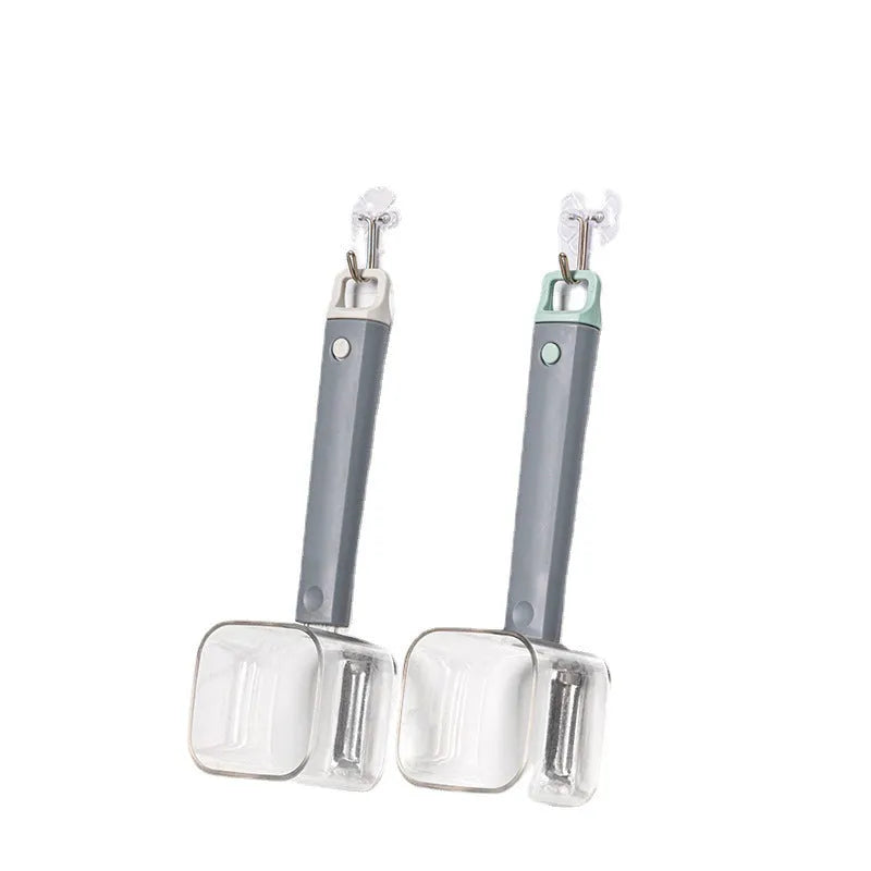 Stainless steel single-head vegetable peeler with PP handle in green, grey or red colours