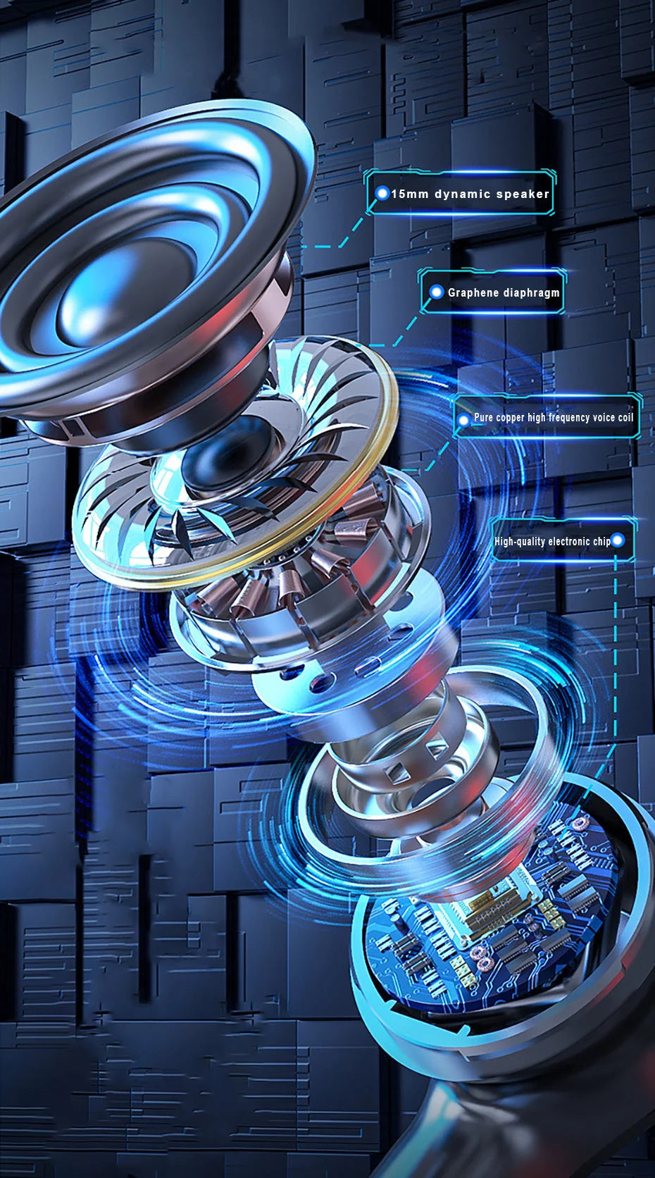 COJINMA J116 true wireless earbuds with active noise cancellation in black, white, and pink