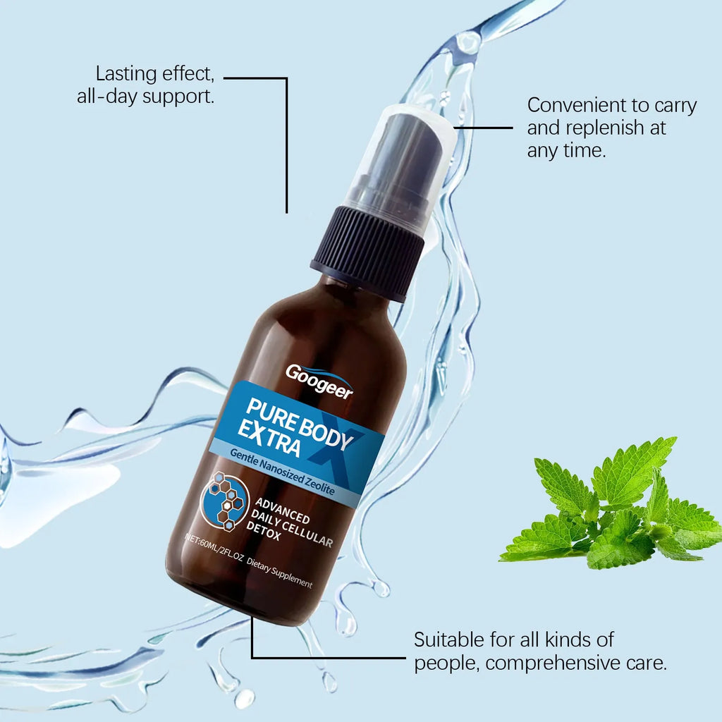 Googeer Body Care Oral Spray 60ml treatment bottle with spray applicator