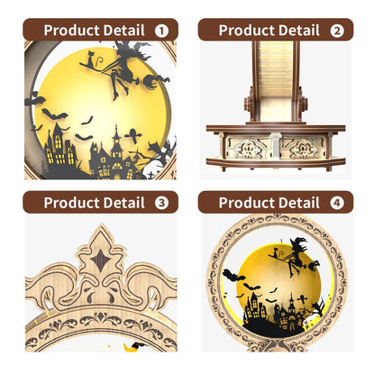 Home Fashion Simple Holiday Carnival Lights Styling Puzzle Toys for festive decoration