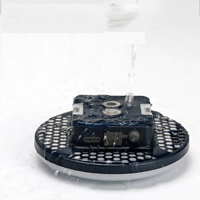 15600mAh Portable LED Magnet Flashlight with adjustable brightness and SOS mode