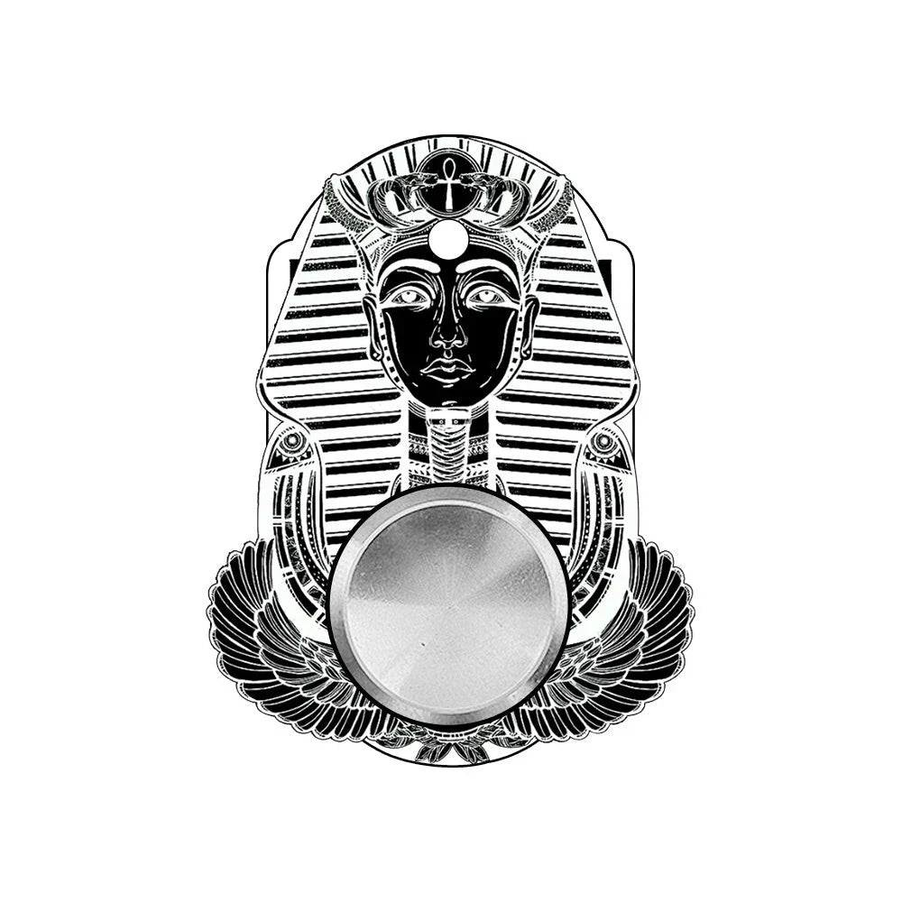 Original Puzzle Gyro Fidget Spinner Keychain for stress relief and focus improvement