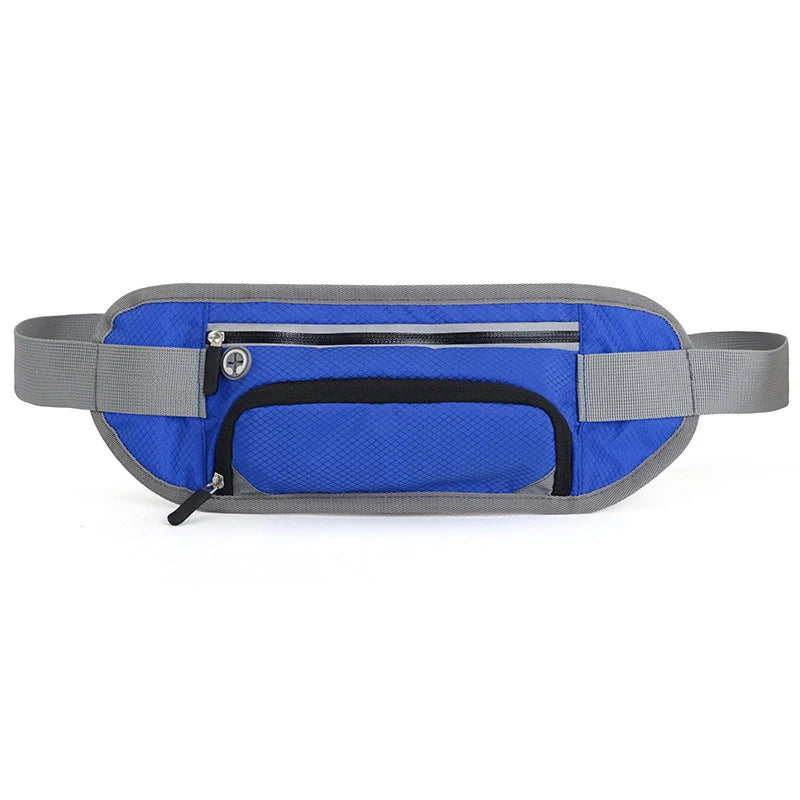 Multifunctional running waist bag sports belt in various colours, adjustable and waterproof
