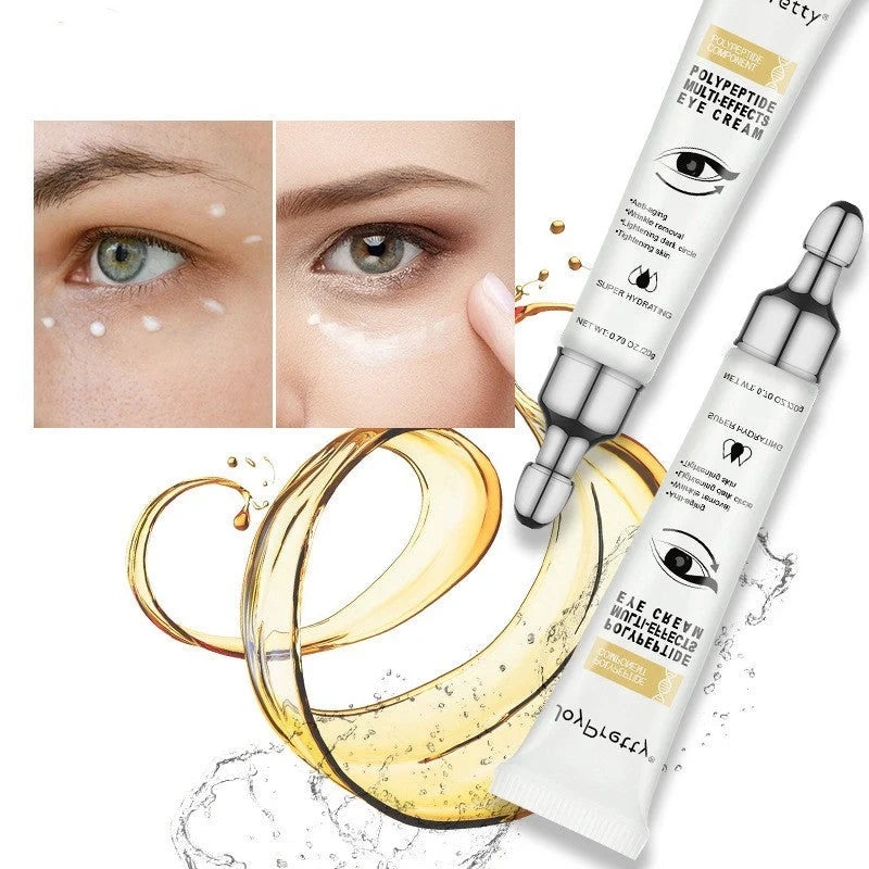 Peptide Anti-Dark Circle Eye Cream for reducing puffiness and dark circles
