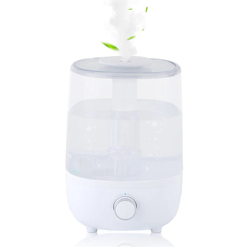 BPA-free 4L mechanical humidifier with low water level protection