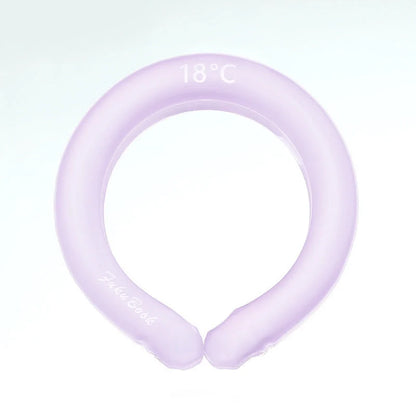 Ice Cold Neck Collar in pink, blue, and purple for outdoor cooling