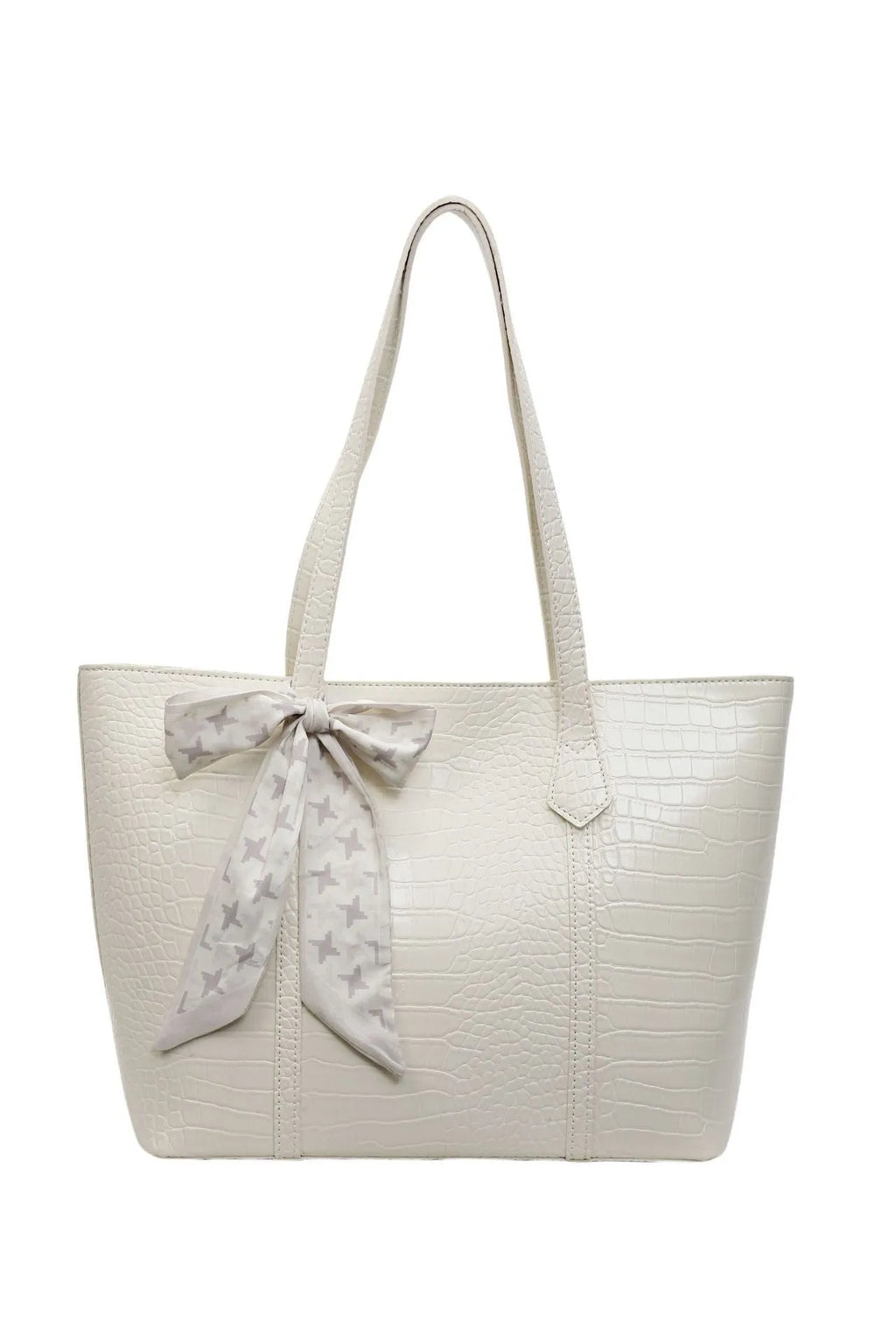 Temperament Commute All-match Underarm Bag in PU crocodile pattern, available in five colours