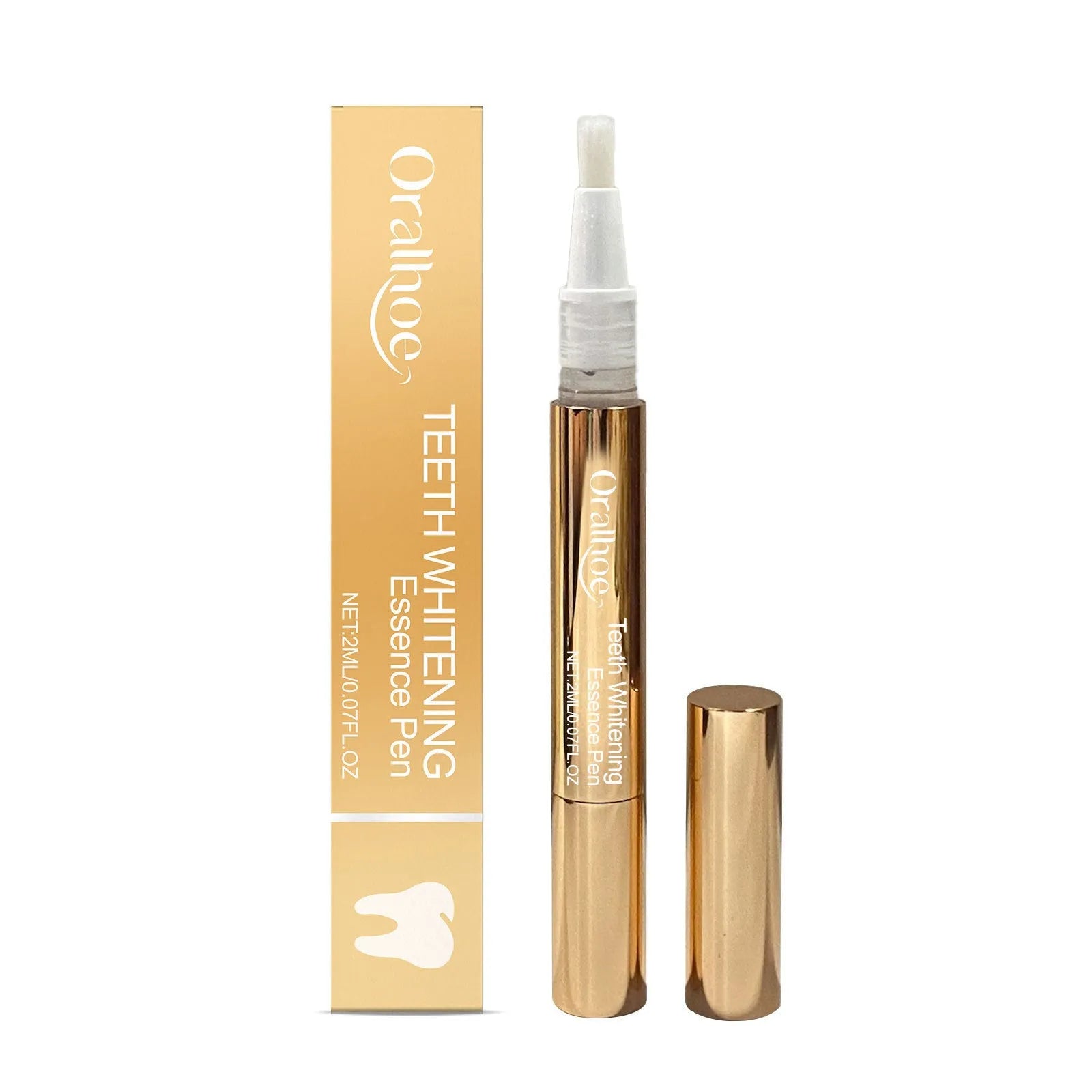 2ml oral care pen for teeth brightening with hydrogen peroxide formula in portable design
