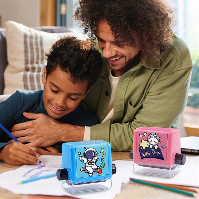 Math Roller Stamp for addition, subtraction, multiplication, and division practice