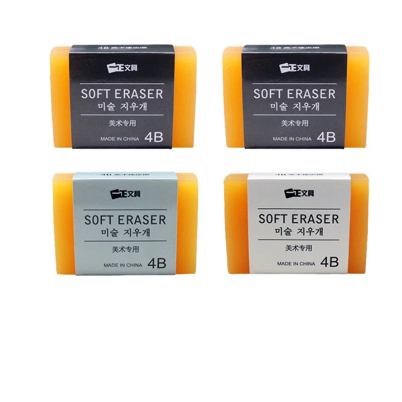 Fragrant rubber erasers for household painting in random colours