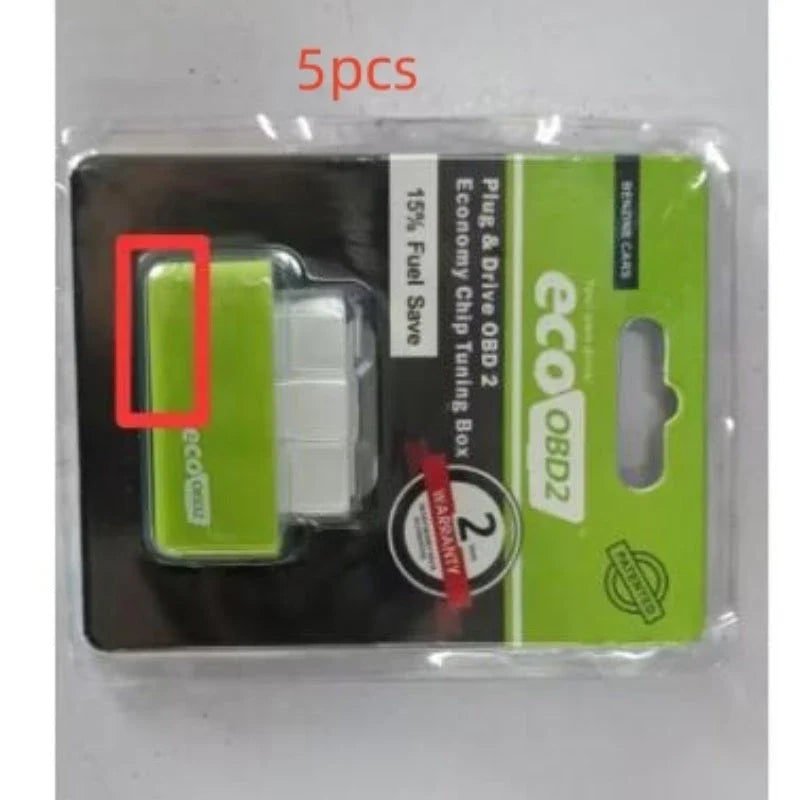 ECO OBD2 Driver Chip Tuning Box for gasoline cars, reduces fuel consumption by up to 15%