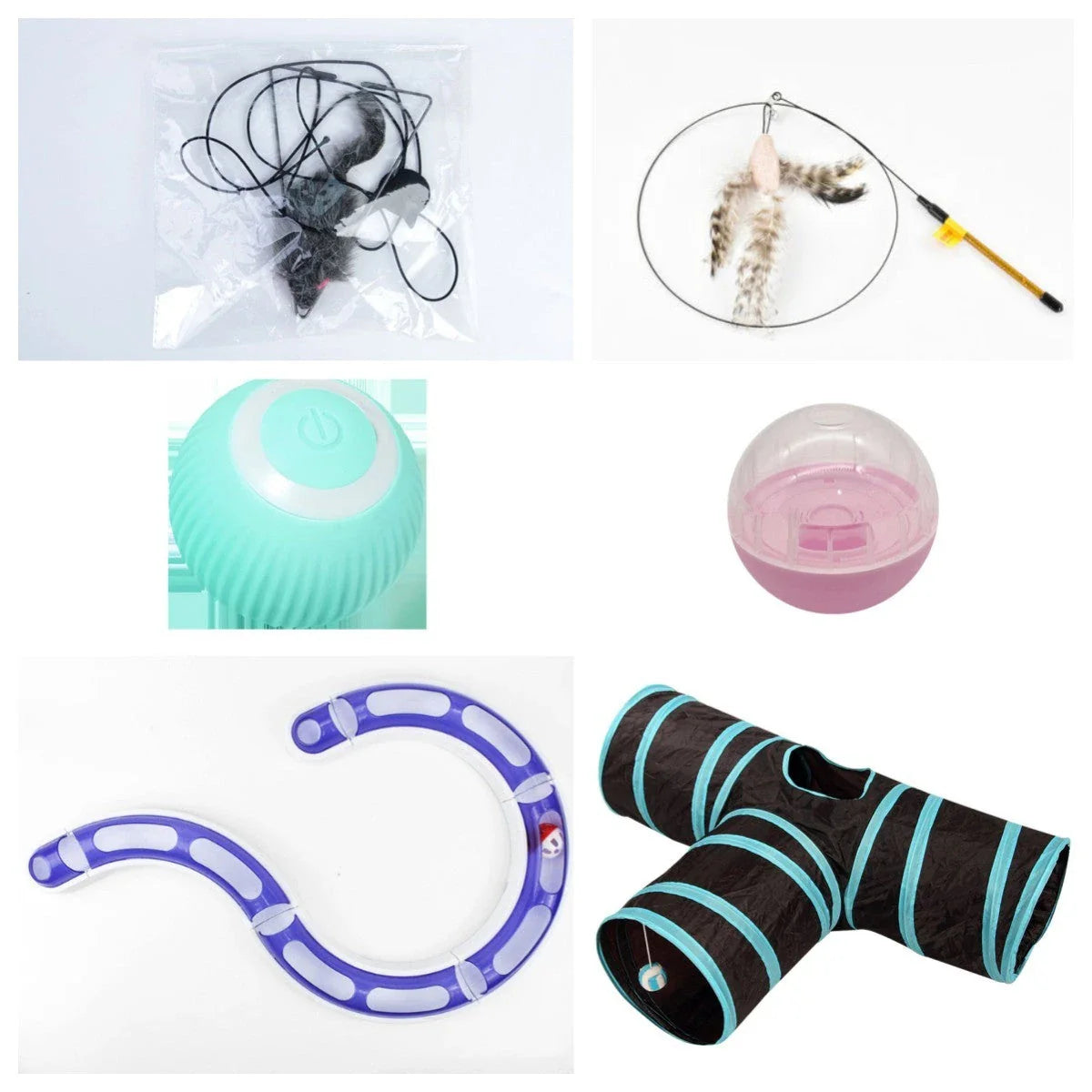 Cat Gravity Intelligent Rolling Ball Tease Toy with bionic motion technology