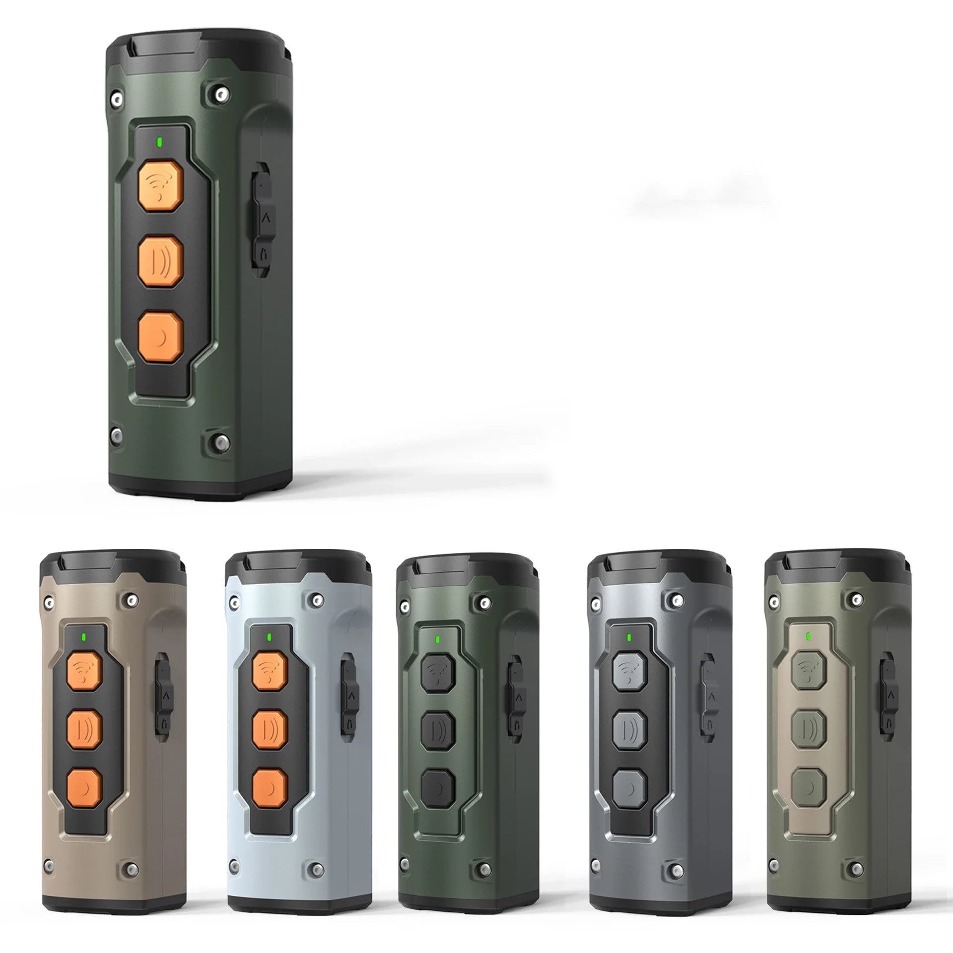 Dog Drive Ultrasonic Three-head Bark Plug Torch with LED Flashlight in various colours