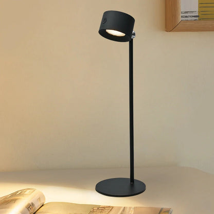 Magnetic Touchable LED USB Rechargeable Table Lamp with 360° rotation and cordless design