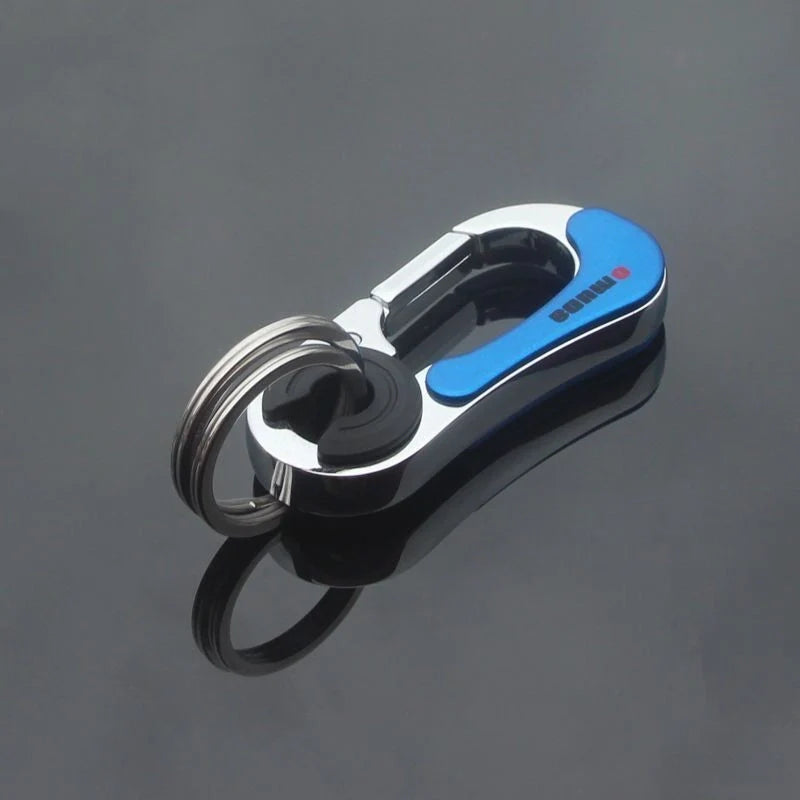 Meida Men's Car Keychain in solid zinc alloy with pastoral style design