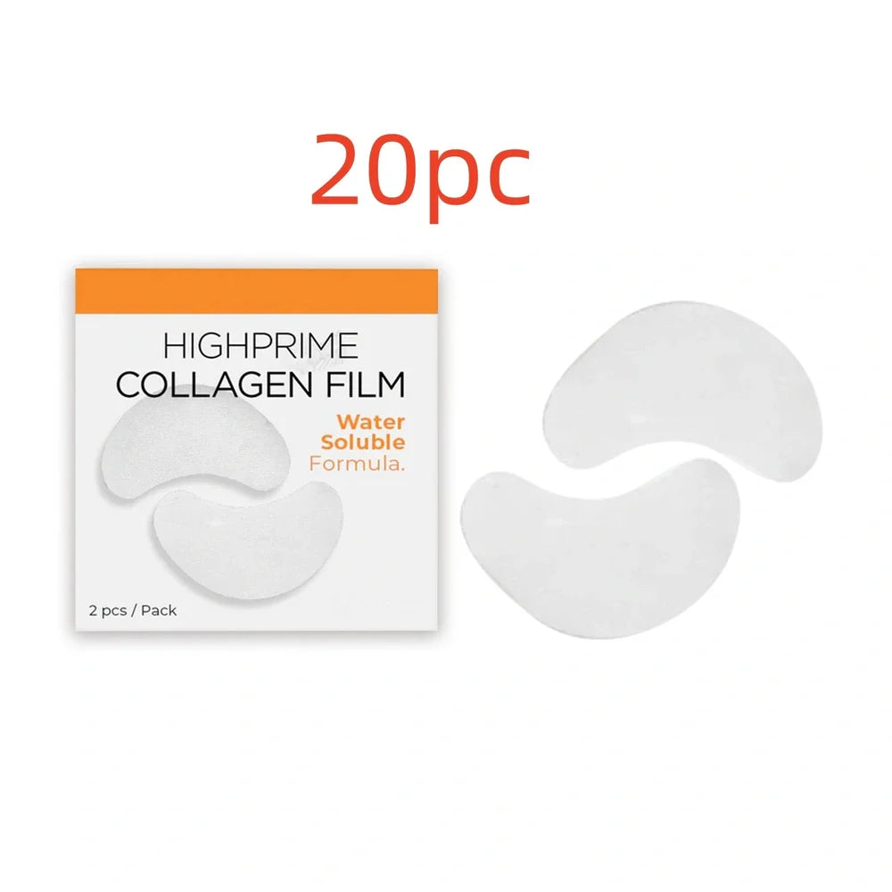 Collagen water-soluble facial mask with hyaluronic acid for 15-20 minute hydrating treatments