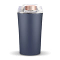 Blue mini food grinder machine with stainless steel construction for grinding spices and grains