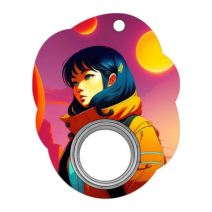 Original Puzzle Gyro Fidget Spinner Keychain for stress relief and focus improvement