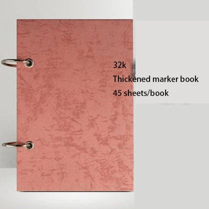 Sketchbook Freehand Sketchbook with open marker paper in various sizes and colours