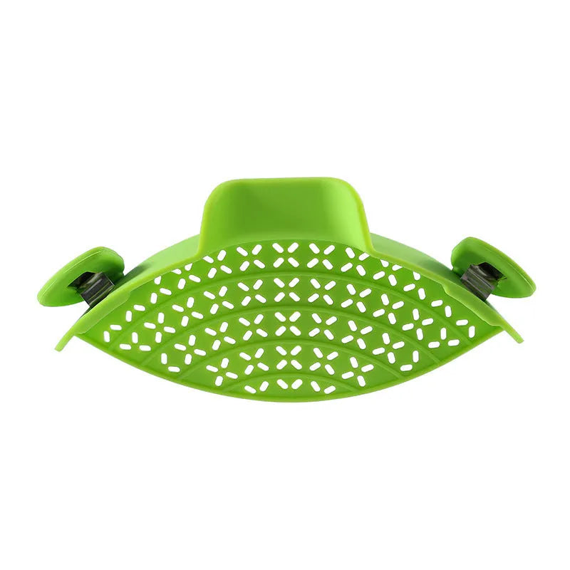 Silicone pot drain stopper kitchen gadget in modern minimalist style