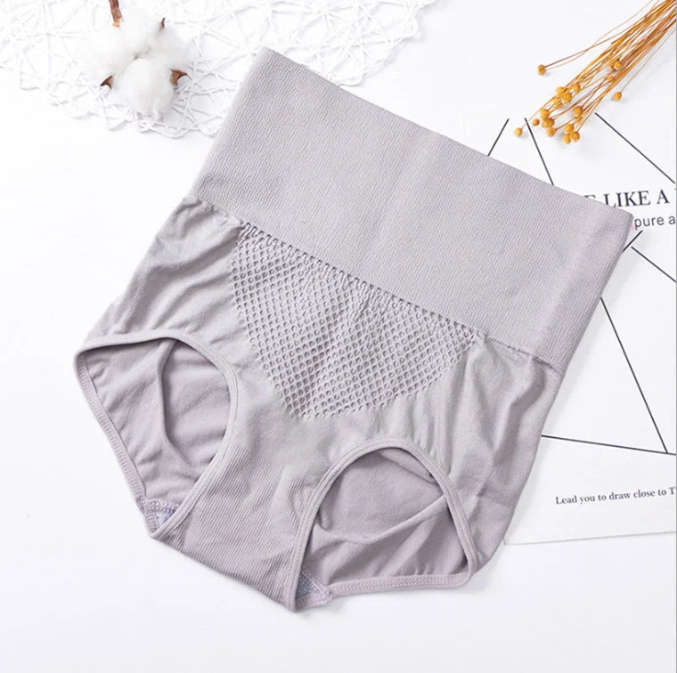 Japanese honeycomb briefs seamless high waist shaping pants in various colours