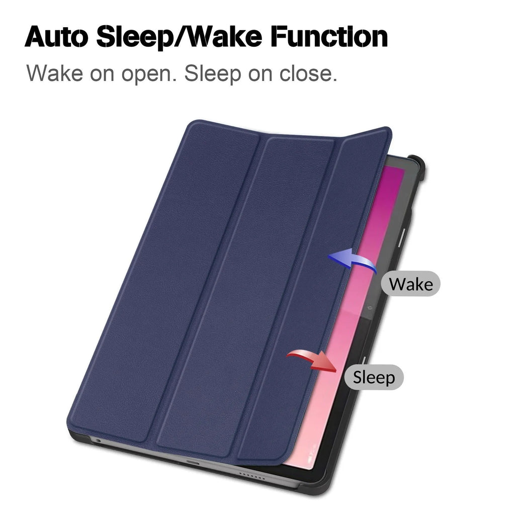 Lenovo Tab P12 12.7-inch tablet protective case with foldable stand in multiple colour options