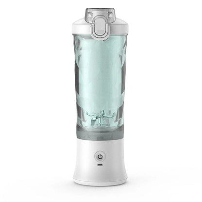 Premium personal blender with 6-blade design for smooth shakes and smoothies, portable and rechargeable for on-the-go use.