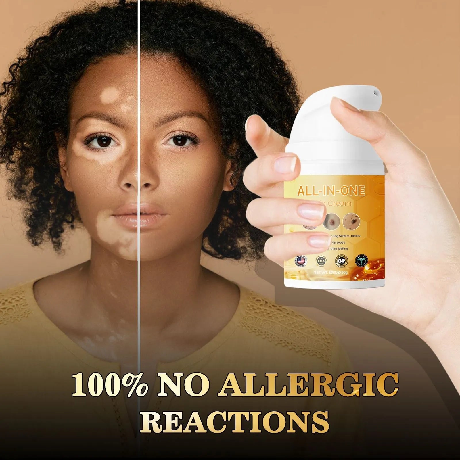 50ml non-standard skin cleaning neck cream tube for home facial care