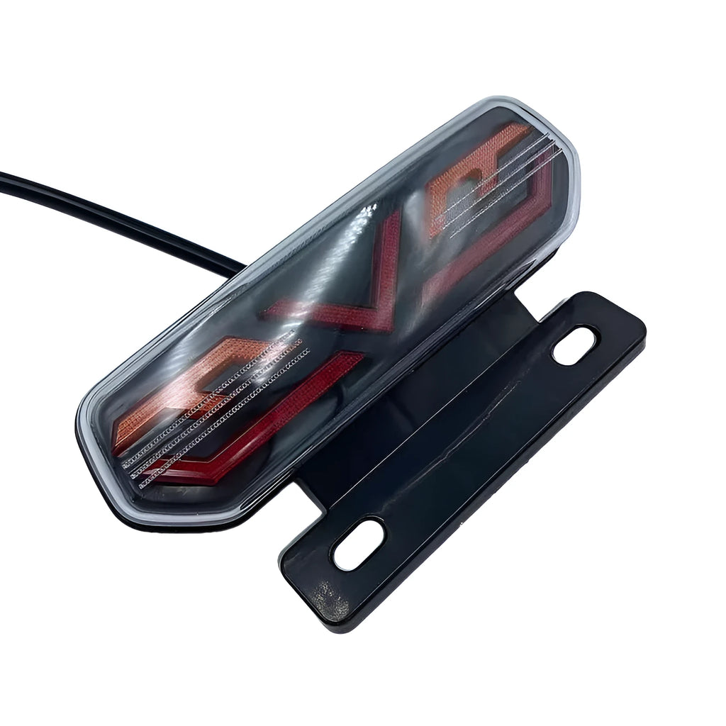 Simple Home Motorcycle LED Rear Lamp 12V plastic driving brake steering light