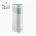 Black or green compact desktop instant hot water dispenser with digital display.