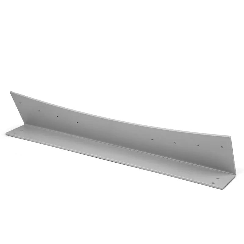 Adjustable golf putter trajectory balance simulator with PVC construction on a flat surface