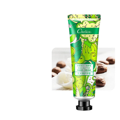 30g chamomile hand cream tube with horse oil and plant fragrance for non-greasy moisturisation