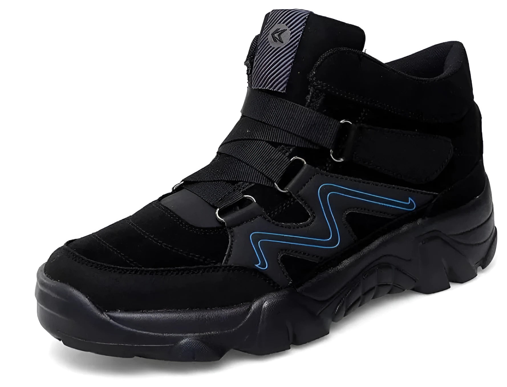 Men's classic leather lace-up casual shoes shown in available colours: black, brown, dark grey, black & white, and blue.
