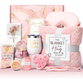 Aromatherapy candle and soap bath gift set in modern simplicity style packaging